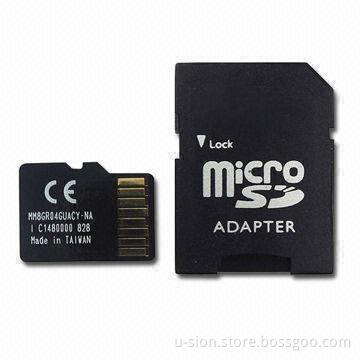 Micro SD/TF Cards with 1 to 64GB Capacity, High-transfer Speed, CE Mark, Custom Logo Service